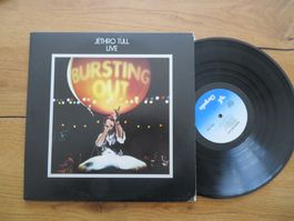 Jethro Tull - Bursting Out Live 2lps - Vinyl Schallplatte!