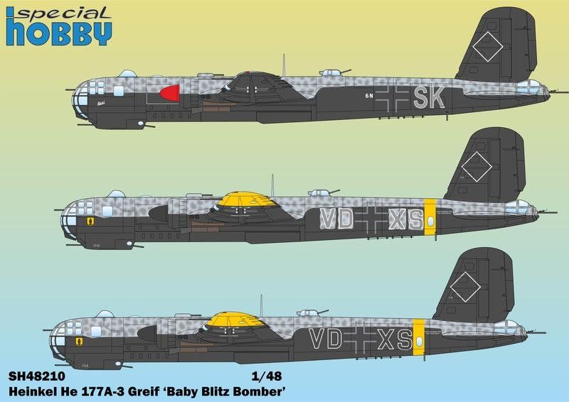 Kit di modellismo & Modellini statici: Heinkel He 177 A-3 1/48 – Nuovo e nell'imballaggio originale da Bözen venduto da jackieoh 9