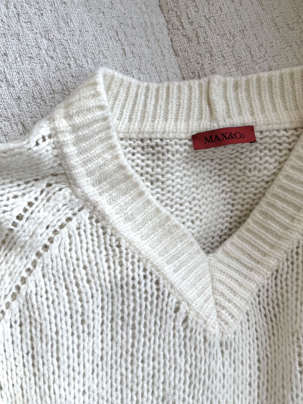 Maglioni & Felpe: MAX & Co. Strickpullover aus Schurwolle/ Virgin wool – Usato da Zürich venduto da di_archive 1