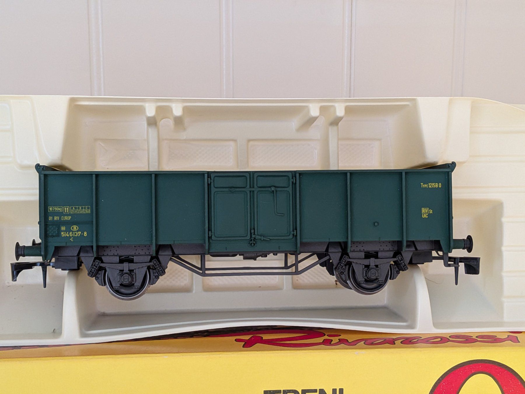 Rivarossi Modellini di ferrovie: offener Güterwagen Typ E SNCB Rivarossi 7561 Spur 0 – Usato da Grenchen venduto da garage-city 2