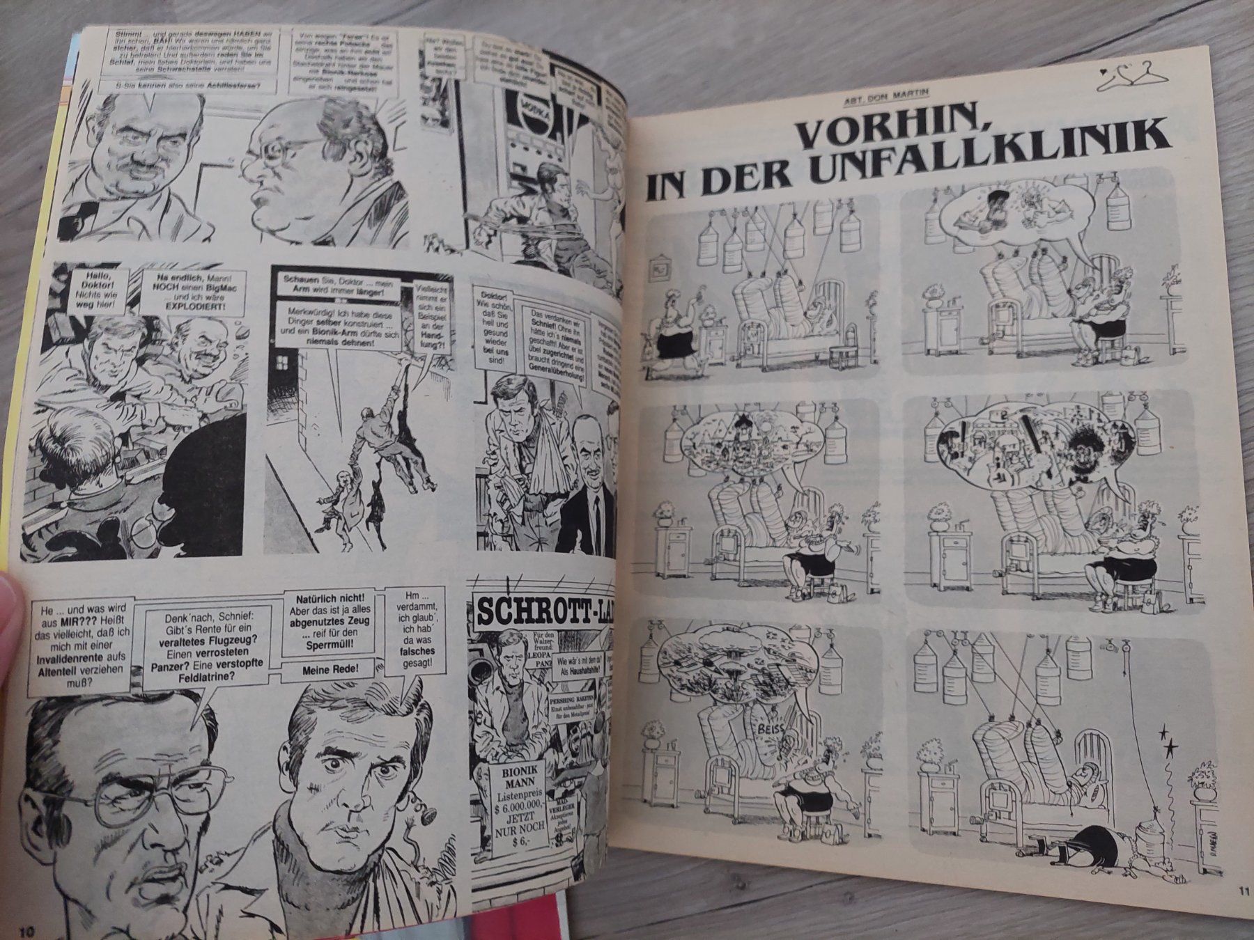 Comics: 7 alte MAD Comics – Gebraucht aus Obfelden von Foto_Bild_Kunst_Buch 2
