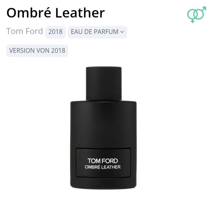 Tom Ford Profumi & Eau de Toilette: 2 ml OMBRE LEATHER TOM FORD EDP ABFÜLLUNG – Nuovo (secondo la descrizione) da St. Gallen venduto da CaliSunshine 2