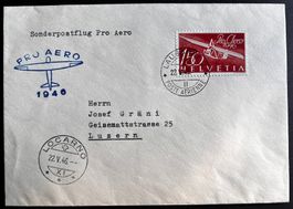 Flugpostbrief mit F41 SBK 55.- ab 6.-