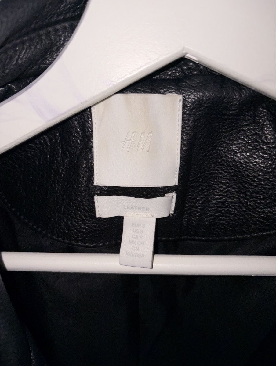 H&M Vestes: Schwarze Echtleder Bikerjake Gr. S – D'occasion à Zürich par hermesflaire 1