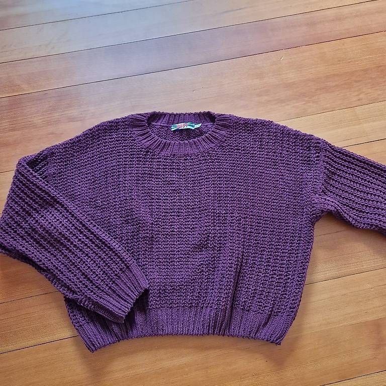 Pullover & Sweatshirts: Lila Pullover von ruby Gr. S – Gebraucht aus Muttenz von bebbi523