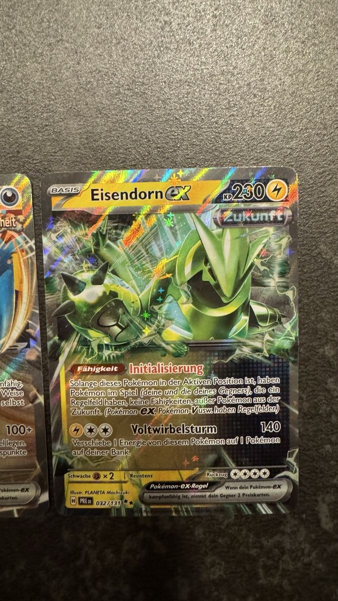 Pokémon Carte collezionabili: Pokemon Karten: Donnersichel EX & Eisendorn EX – Nuovo (secondo la descrizione) da Dietlikon venduto da abd_7qwy 3