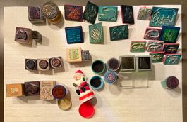 Stempel Sammlung: Tiere, Smileys, Verschiedenes