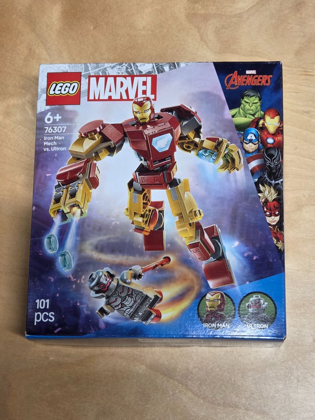 Lego Baukästen: LEGO Marvel 76307 Iron Man Mech vs. Ultron – Neu und originalverpackt aus Basadingen von NekoBricks 1