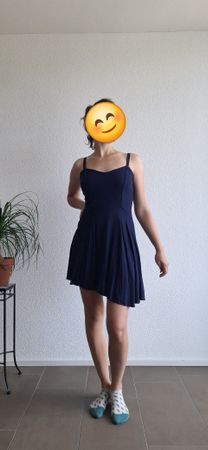 Sommerkleid dunkelblau Grösse S