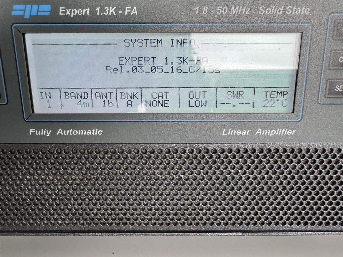 Radiocomunicazione: SPE Expert 1.3K -FA ATU – Usato da Le Mont-sur-Lausanne venduto da jap66 4