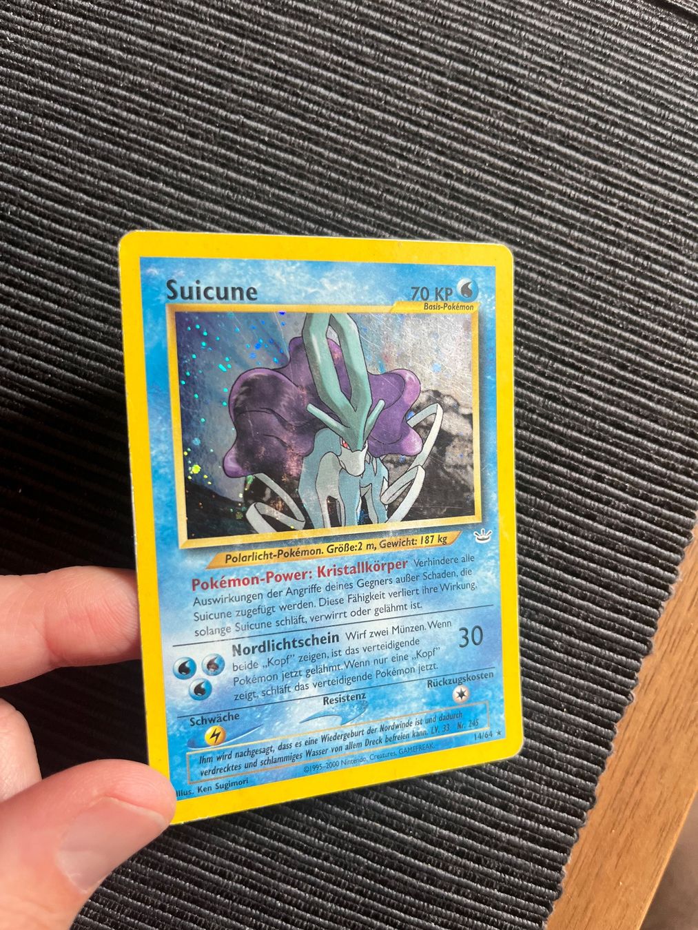 Pokémon Carte collezionabili: Pokemon Suicune Holo Neo Revelation – Usato da Wabern venduto da Collectfun 1