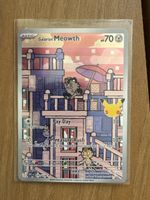 Pokemon Karte Galarian Meowth 141/128 guter Zustand