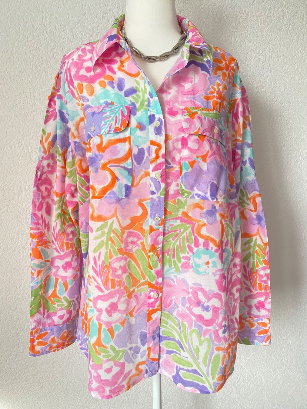 Ralph Lauren Camicette: Lauren Ralph Lauren Hemdbluse Grösse 2X - CH/48 – Usato da Oberwil BL venduto da Leni-Mischi