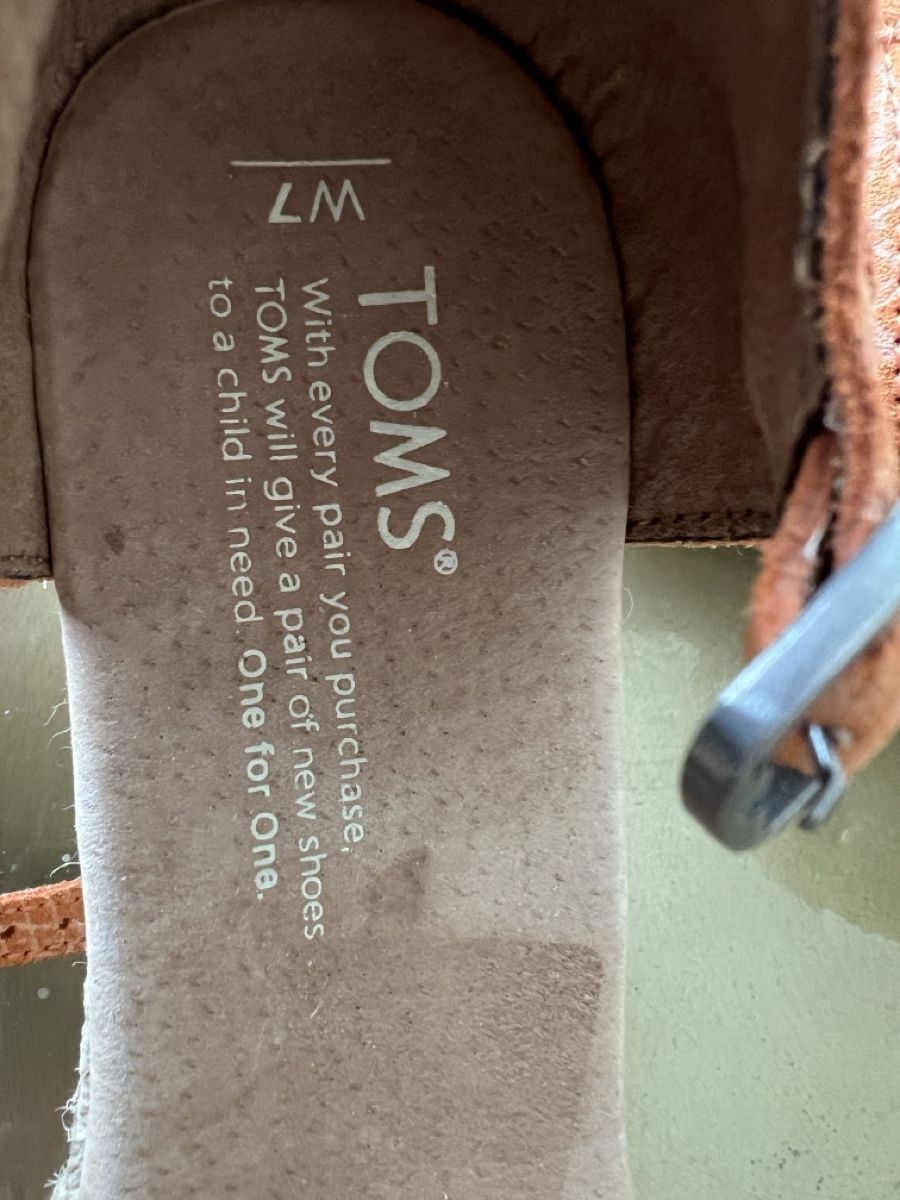 Toms Damenschuhe: Toms Beach Sandale , wedges , gr. 37 – Gebraucht aus Kaufdorf von Ostrich 3