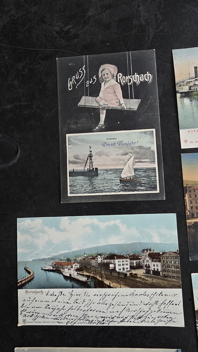 Cartes postales: Rorschach SG , 9 Ansichtskarten gelaufen – D'occasion à Reichenburg par ibiza18 1