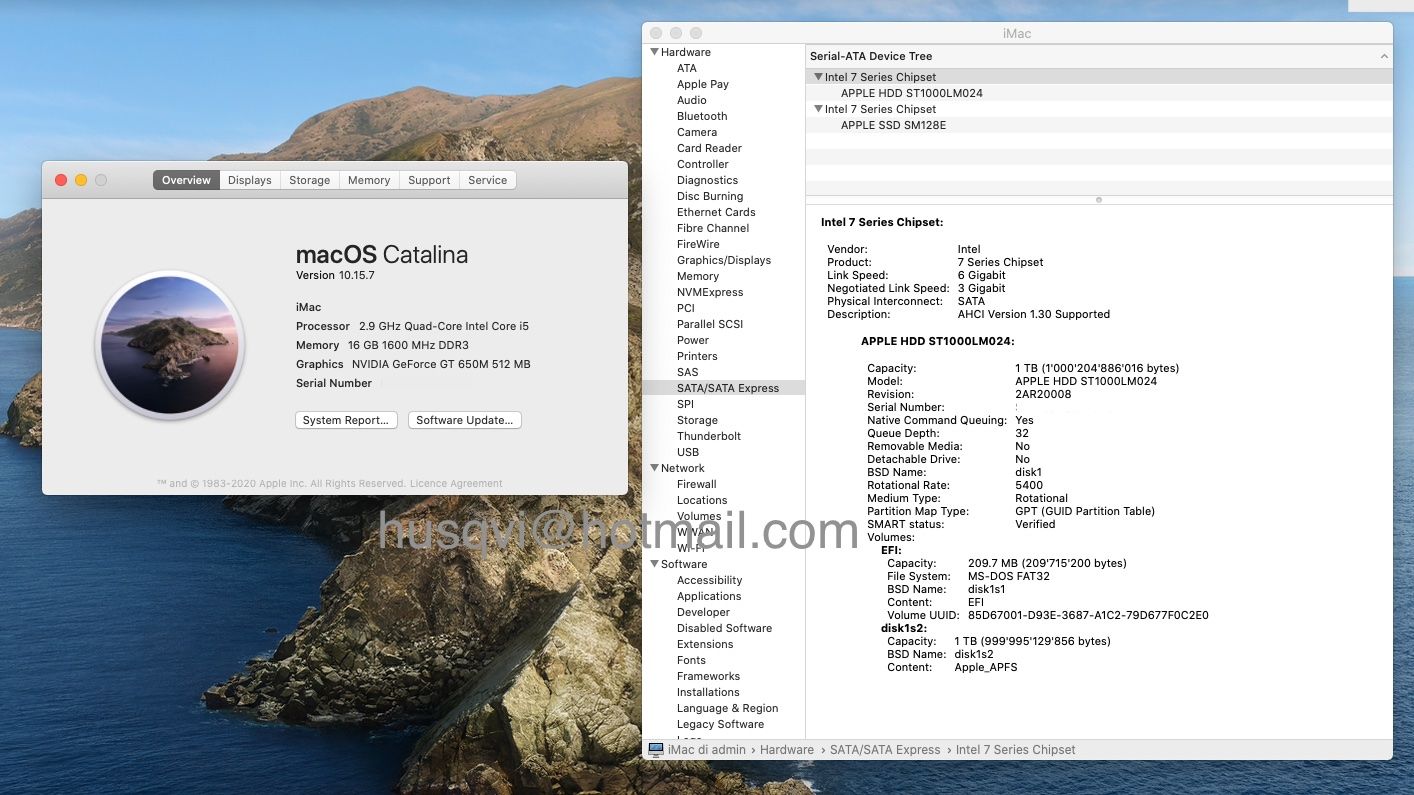 Apple PC: Mac Pro 5.1 + iMac (21.5-inch, Late 2012), two computers set – Usato da Salorino venduto da Husqvii 9