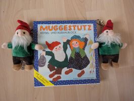 Muggestutz Rätselbuch und Figuren