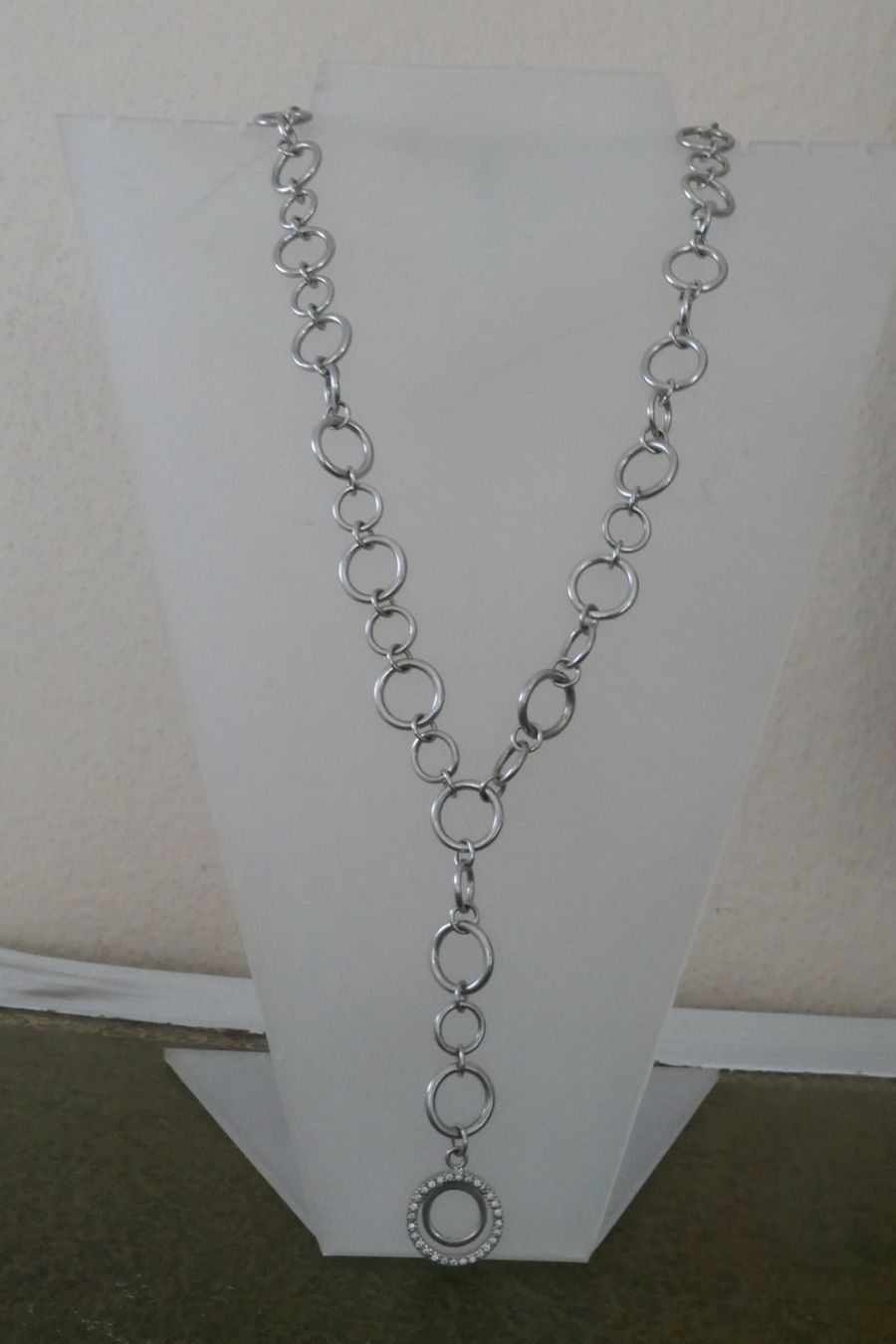 Catenine: Silber Collier in Y-Stil – Nuovo (secondo la descrizione) da Muttenz venduto da einfach-schoen