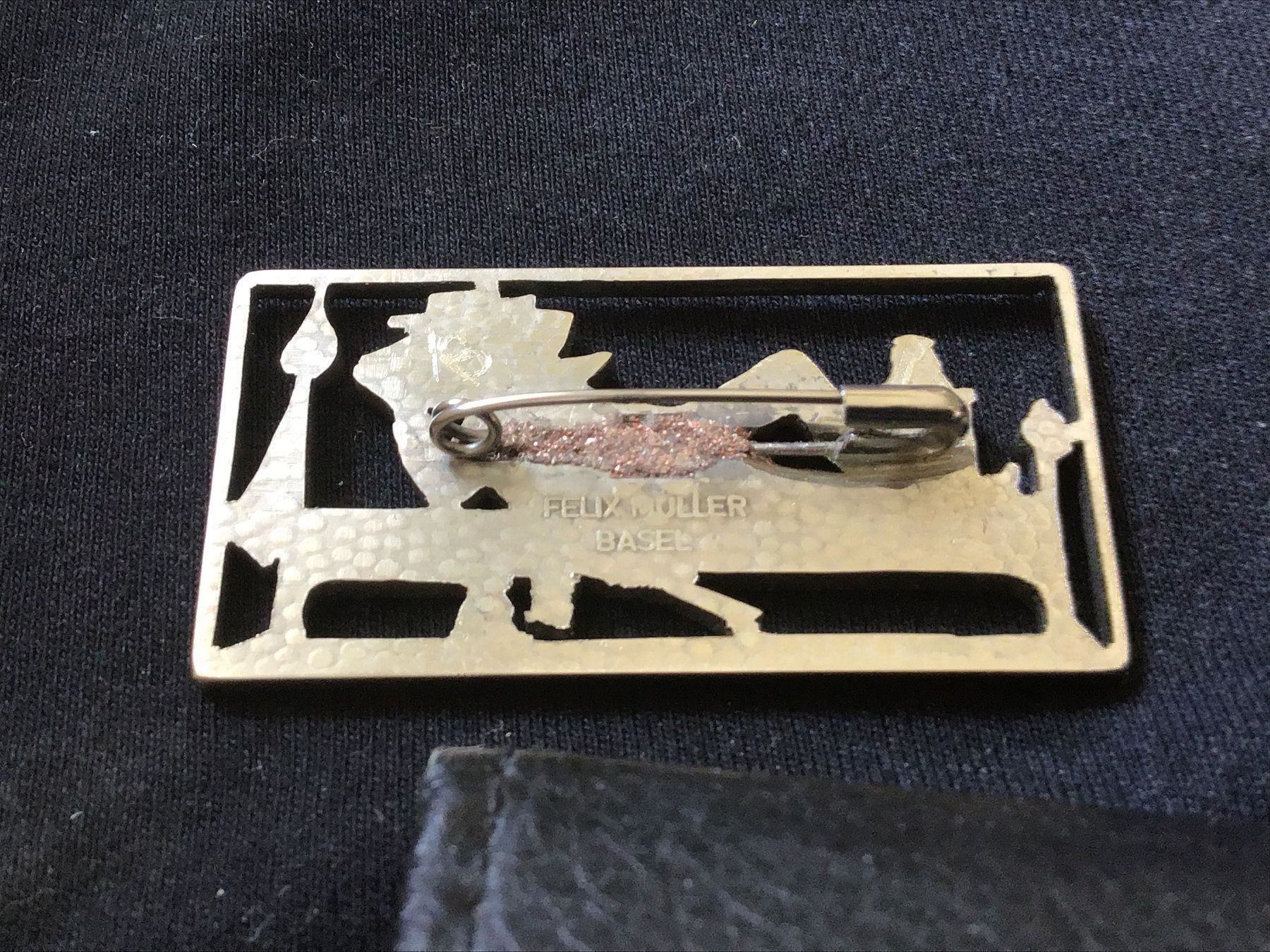 Basler Placchette & Badge: Blaggedde Silber 1959 – Usato da Schneisingen venduto da Drehdreher 1