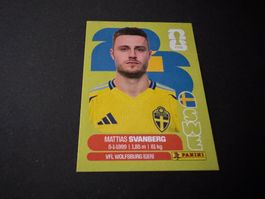 Panini Fifa Fussball WM 2026 Sticker Mattias Svanberg SWE 12