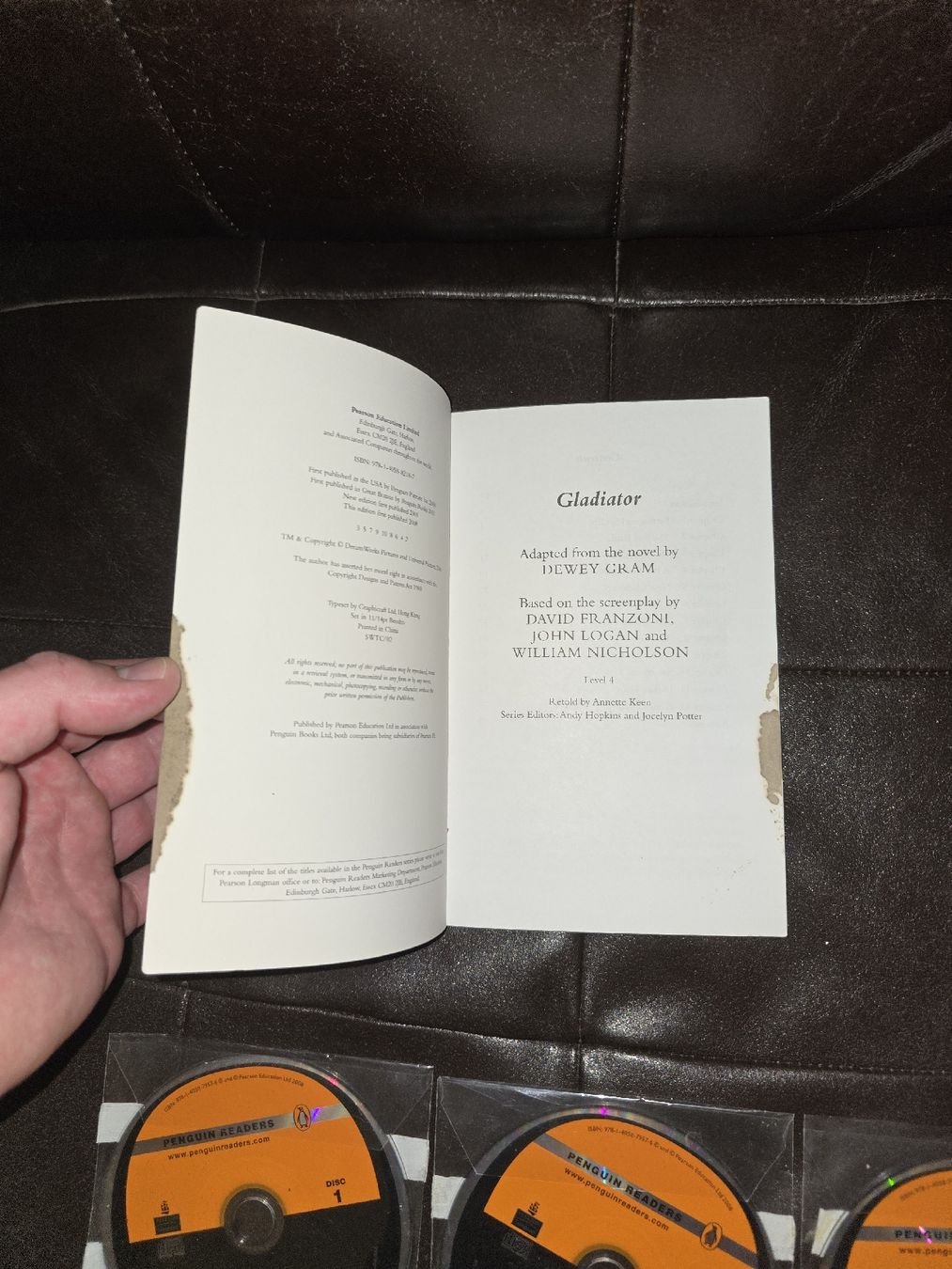 Bücher: Gladiator Penguin Readers Englisch Lernbuch – Gebraucht aus Bronschhofen von dvnb 3