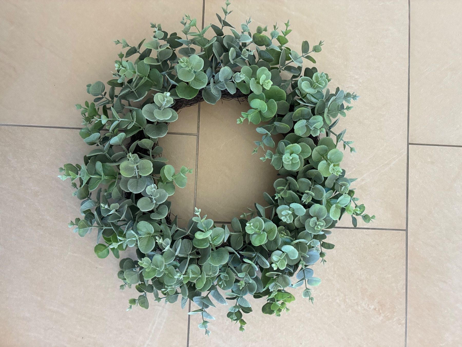 Tutte le decorazioni: Eucalyptus- Kranz künstlich 50cm – Usato da Frick venduto da sandra037 4