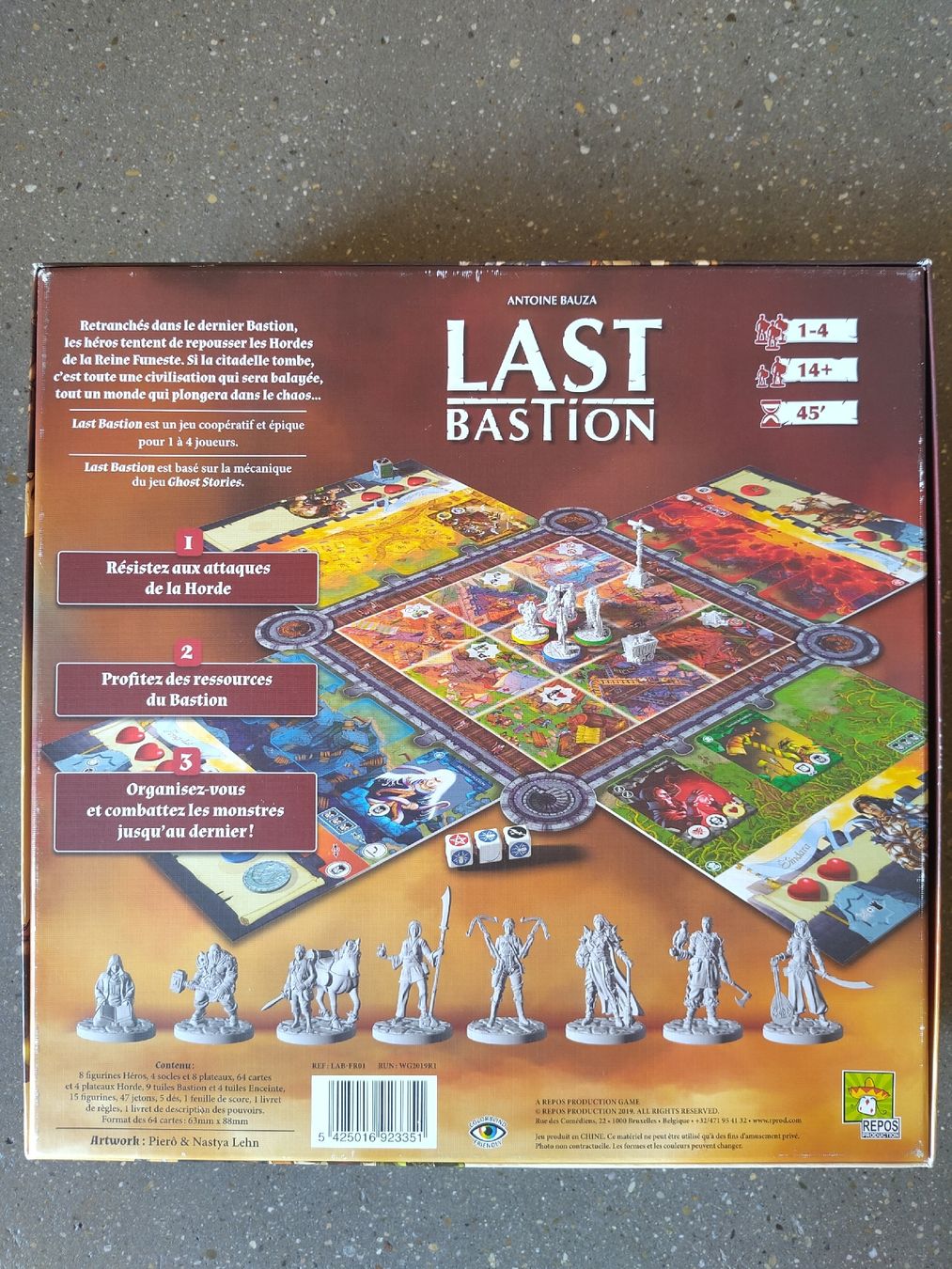 Spiele: Jeu de société Last Bastion – Gebraucht aus Zürich von aurelie.99 1