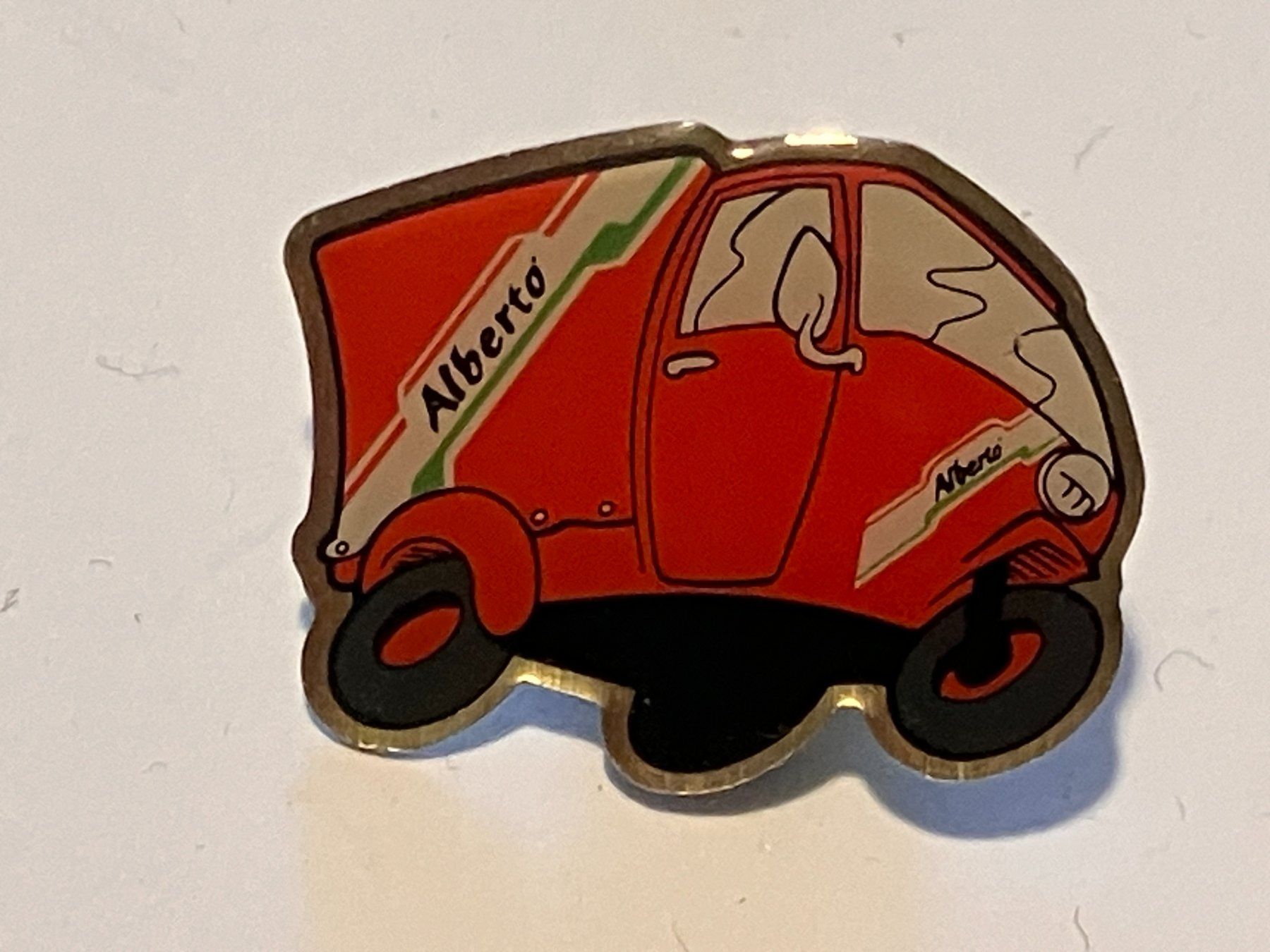 Placchette & Badge: 1 Pin Alberto – Usato da Basel venduto da djwwpp