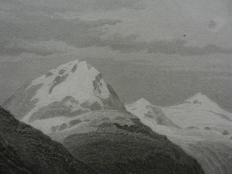 Incisioni: Rheinwaldgletscher Graubünden – Usato da Risch venduto da Antikfee 8