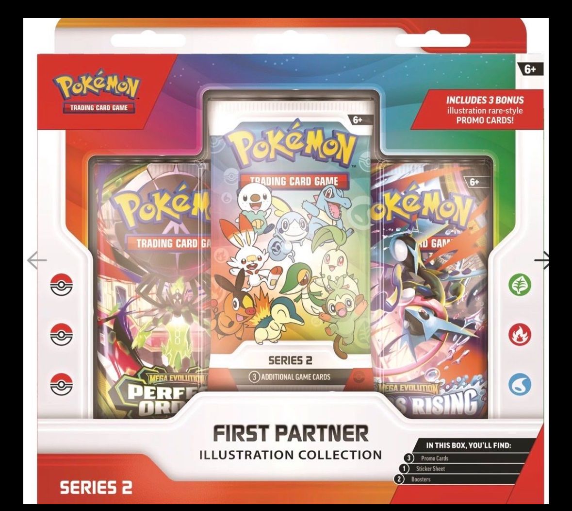 Pokémon Carte collezionabili: Pokemon First Partner Series 2 - ENG - SEALED CASE - Mega EV – Nuovo e nell'imballaggio originale da Genève venduto da flamourr 4