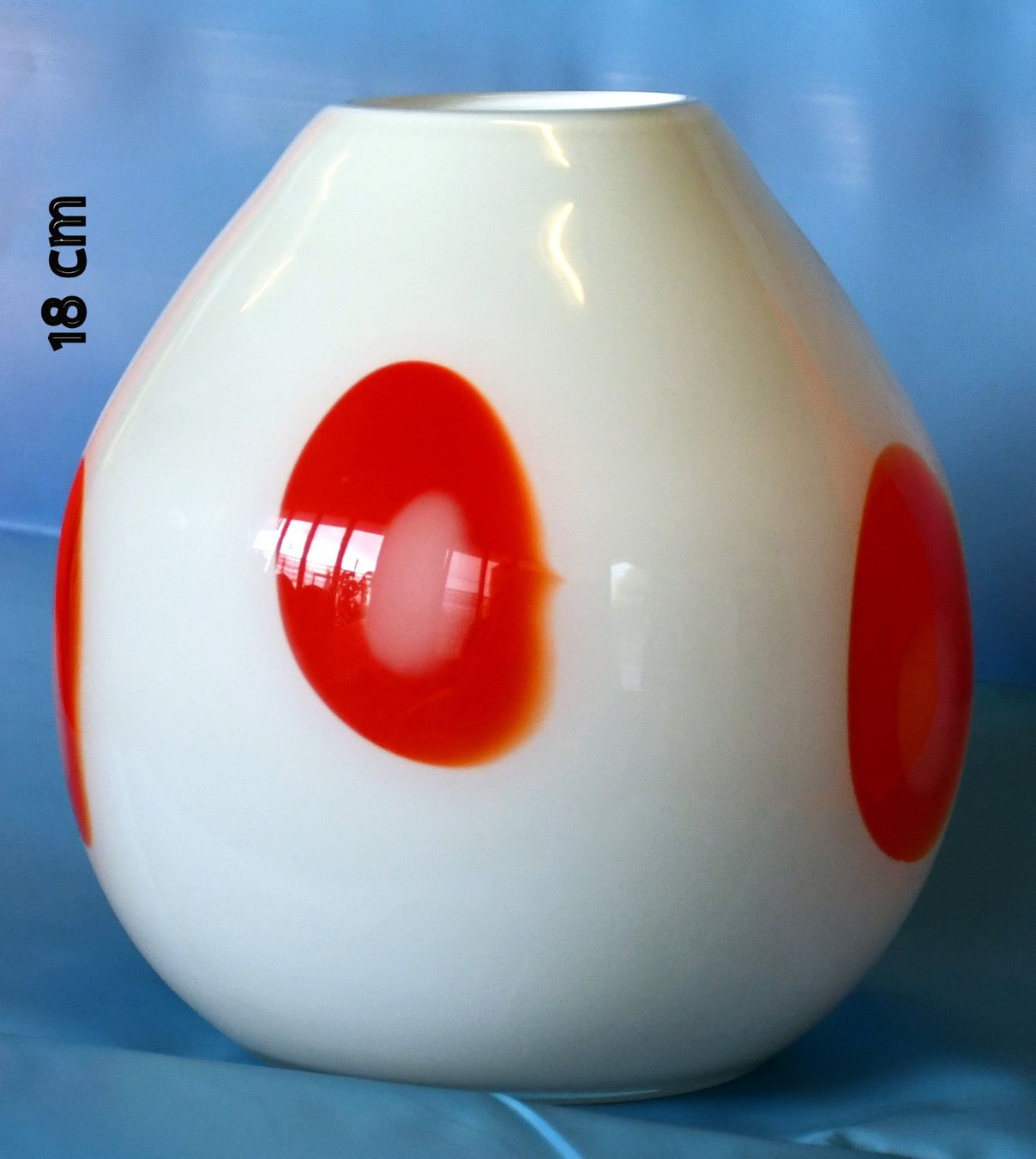Vasi & Recipienti: Glas Vase 18 cm Hoch – Usato da Rotkreuz venduto da salsanera 1