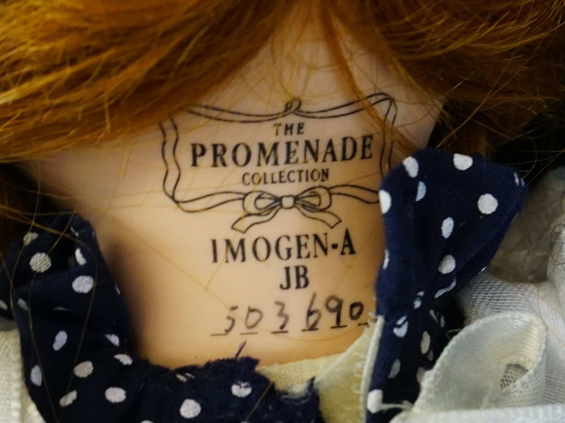 Bambole: Porzellanpuppe "Imogen-A JB" – Usato da Pratteln venduto da Restwert_Pratteln 3