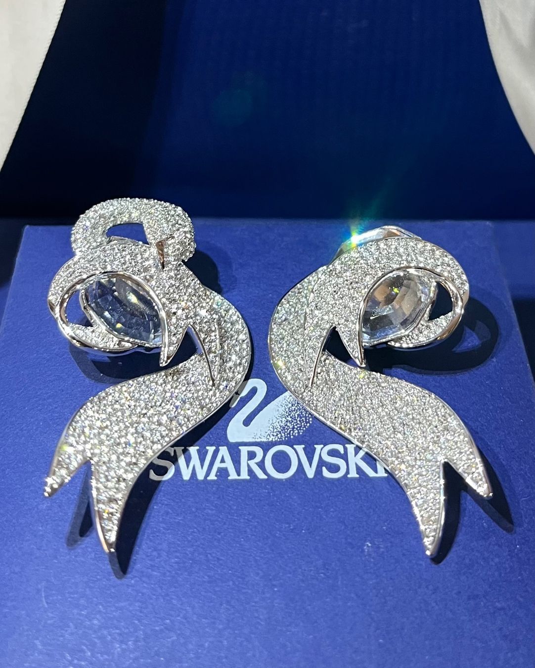 Swarovski Orecchini pendenti & Orecchini a lobo: Swarovski statement Ohrringe, neu und original mit box – Nuovo e nell'imballaggio originale da Lupfig venduto da Womensecret 1