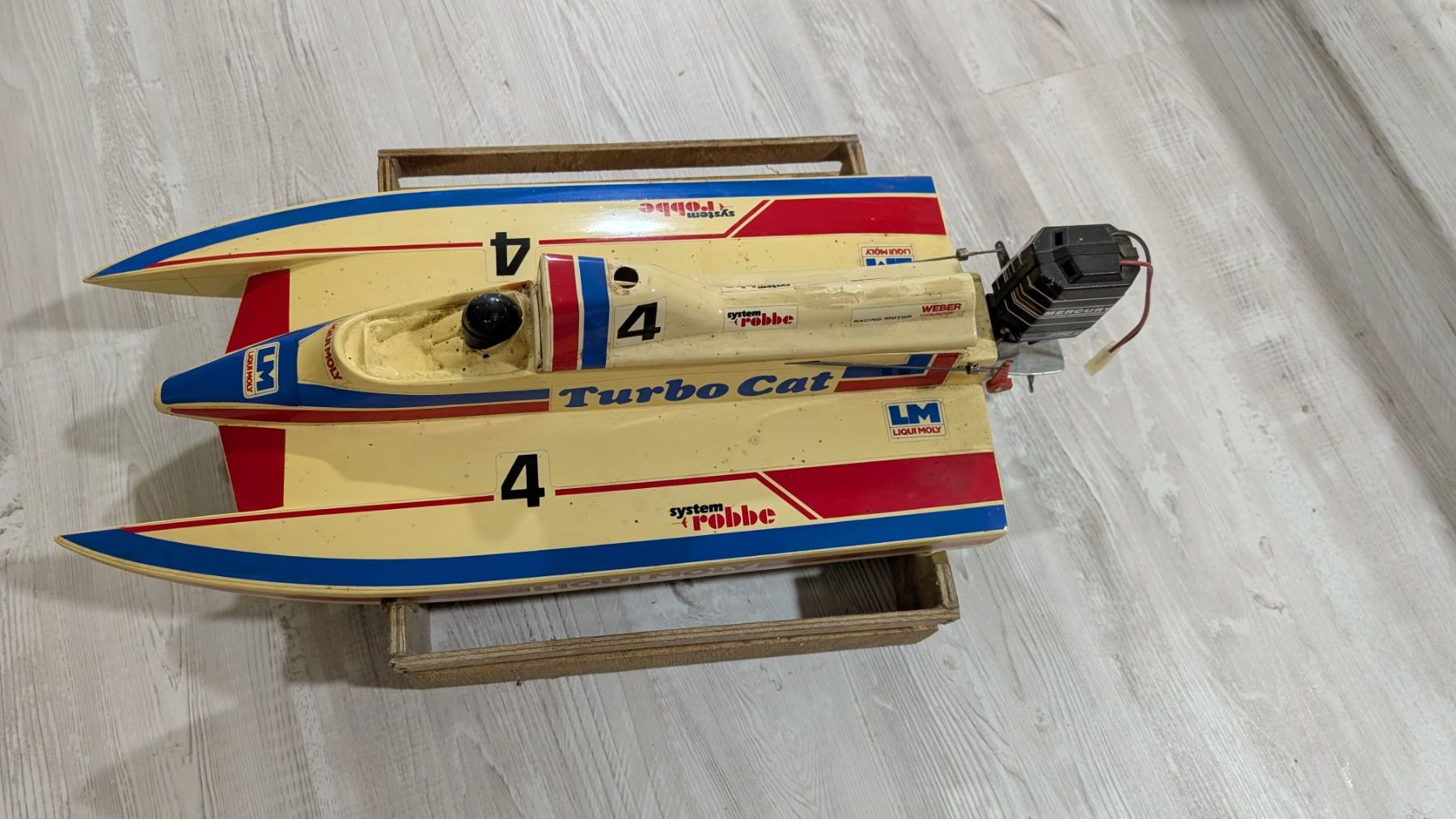 Robbe RC Modellbau: Robbe RC Boot Turbo Cat – Defekt aus Rohrbach von Zidane6