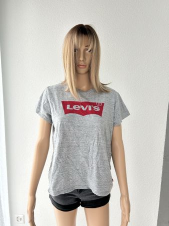 Levi's T-Shirt grey, Size M, Classic Logo Design Look!