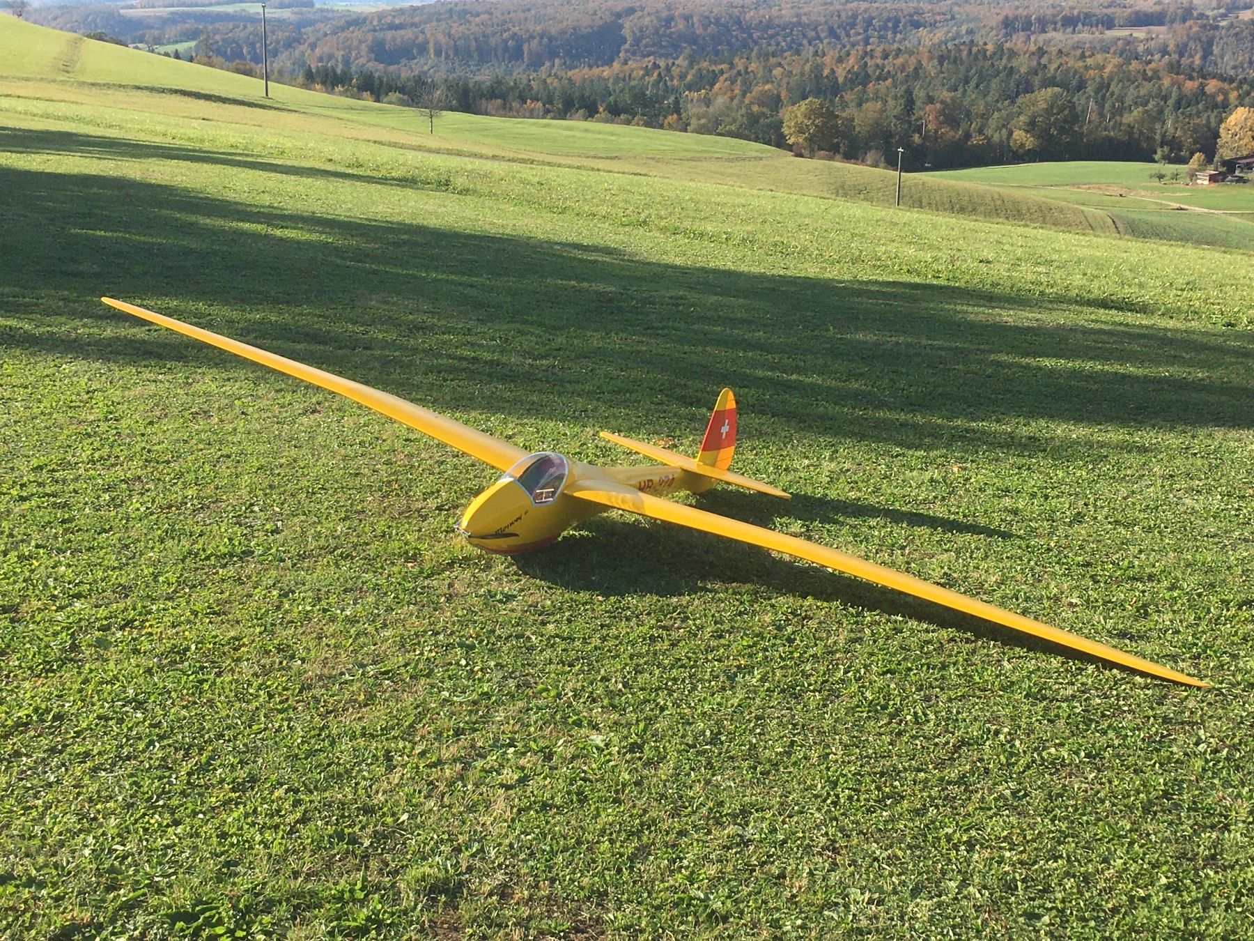 Modellismo RC: Moswey 3, Spannweite 4m mit elektroantrieb – Usato da Beringen venduto da sopwith