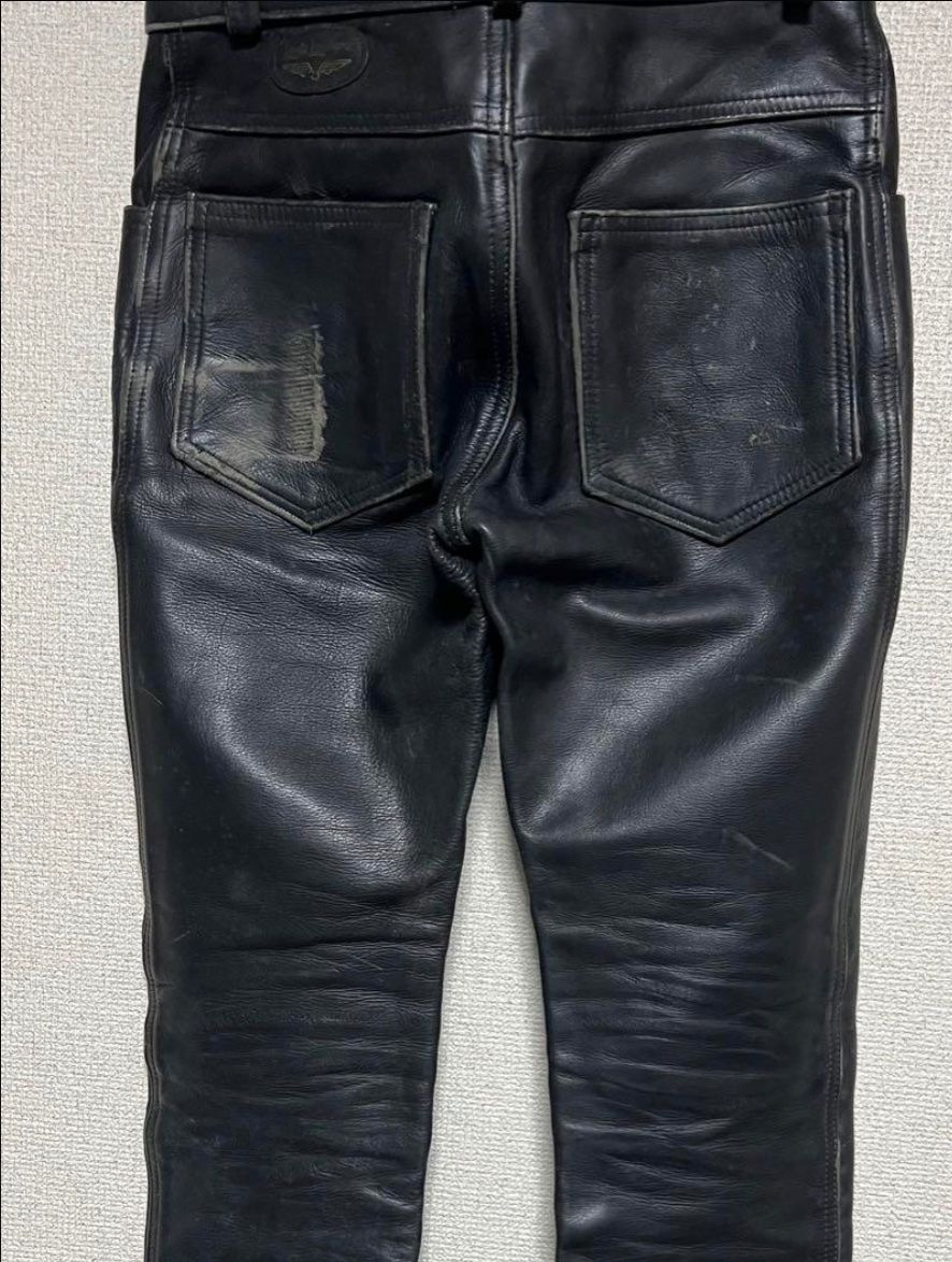 Pantaloni: LEWIS LEATHERS - Leather pants - 28 – Usato da Zürich venduto da serraphim 5