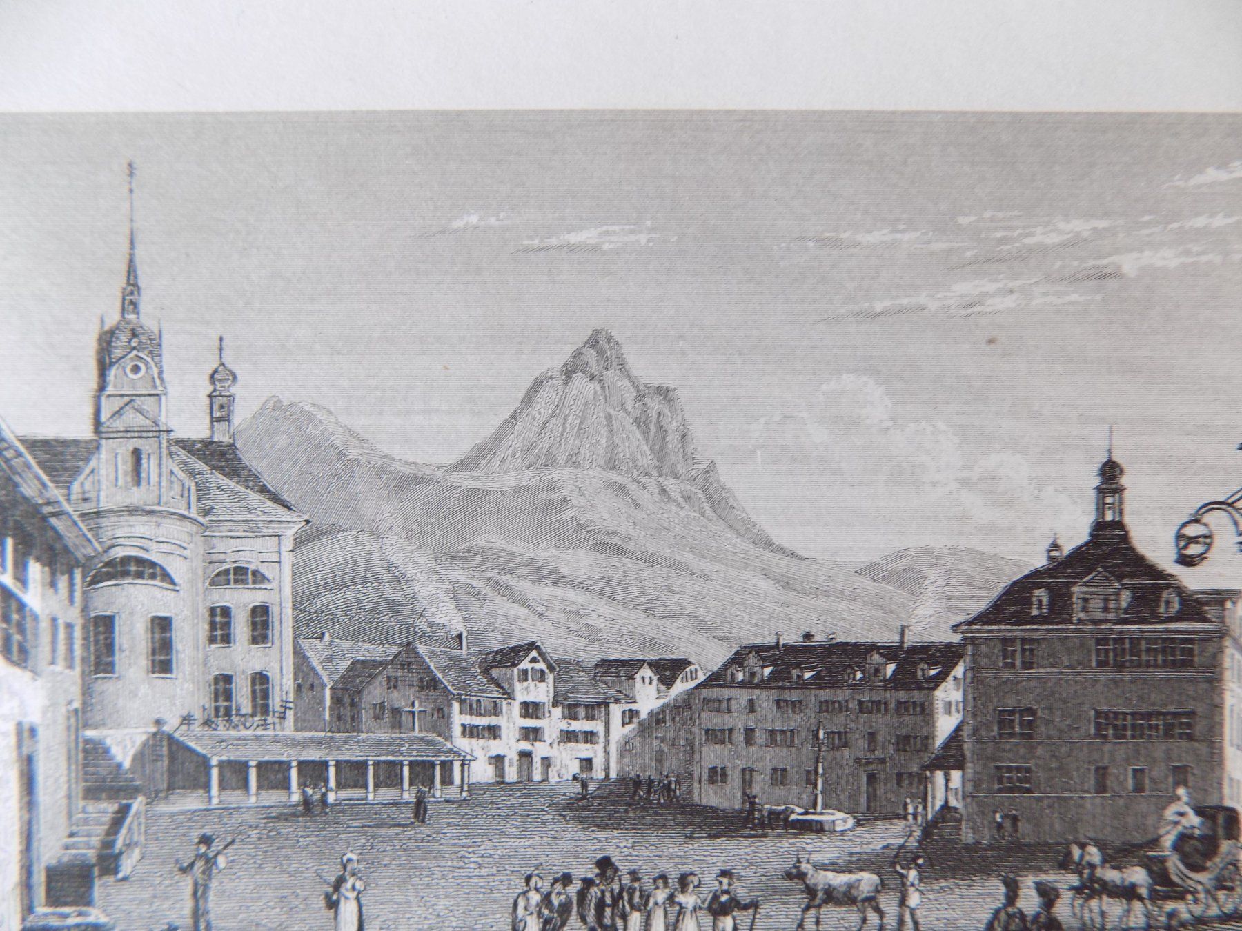 Incisioni: Schwyz Stahlstich – Usato da Risch venduto da Antikfee 3