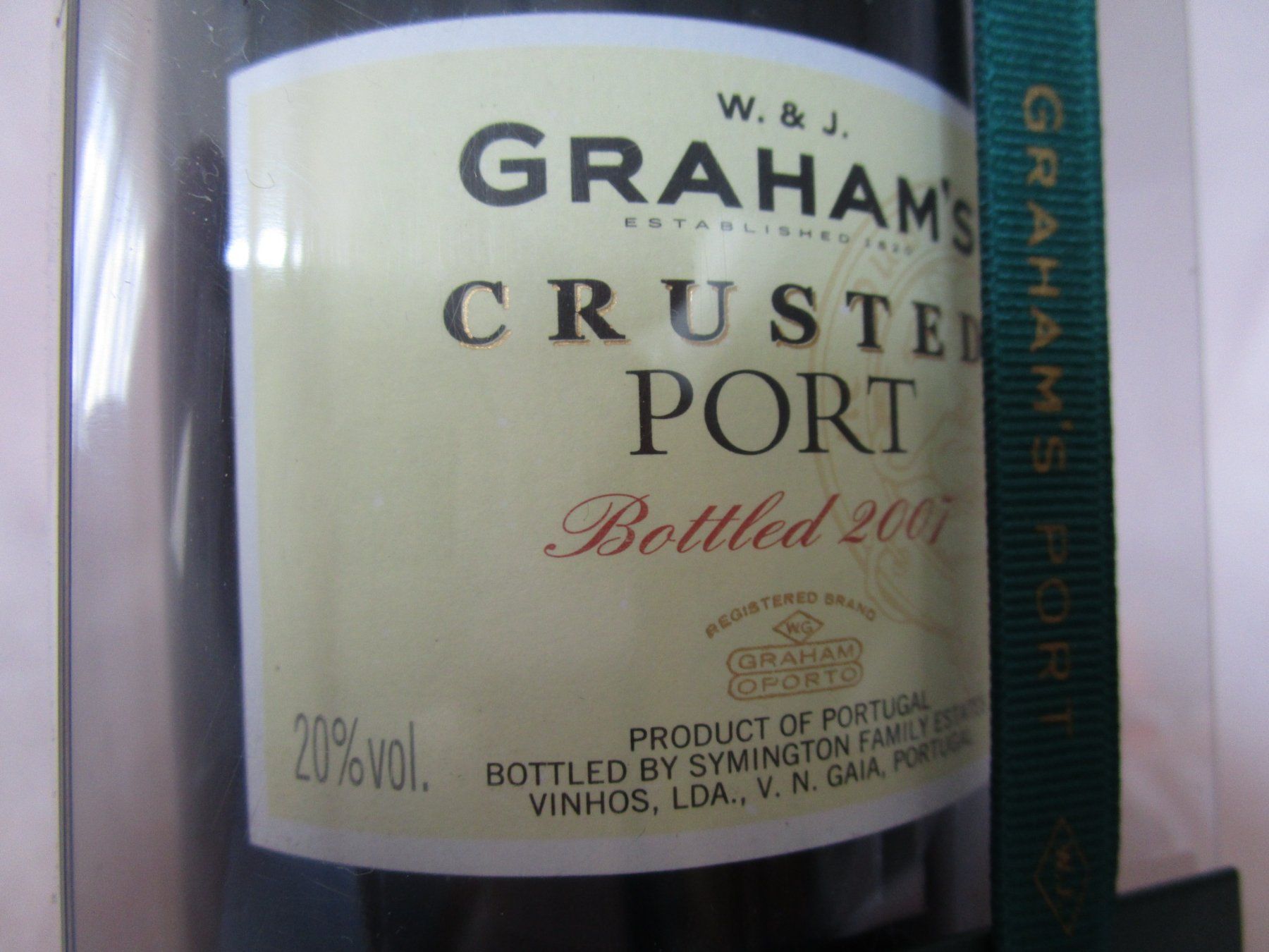 Wein: 2 Fl. Graham's Crusted Port, Bottled in 2007 – Neu (gemäss Beschreibung) aus Eschenbach SG von brocovin 9