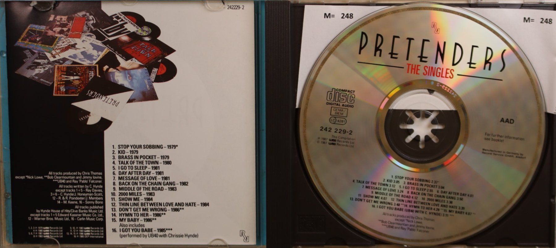 CDs: Pretenders – The Singles – Gebraucht aus Luzern von CONTENTI 1