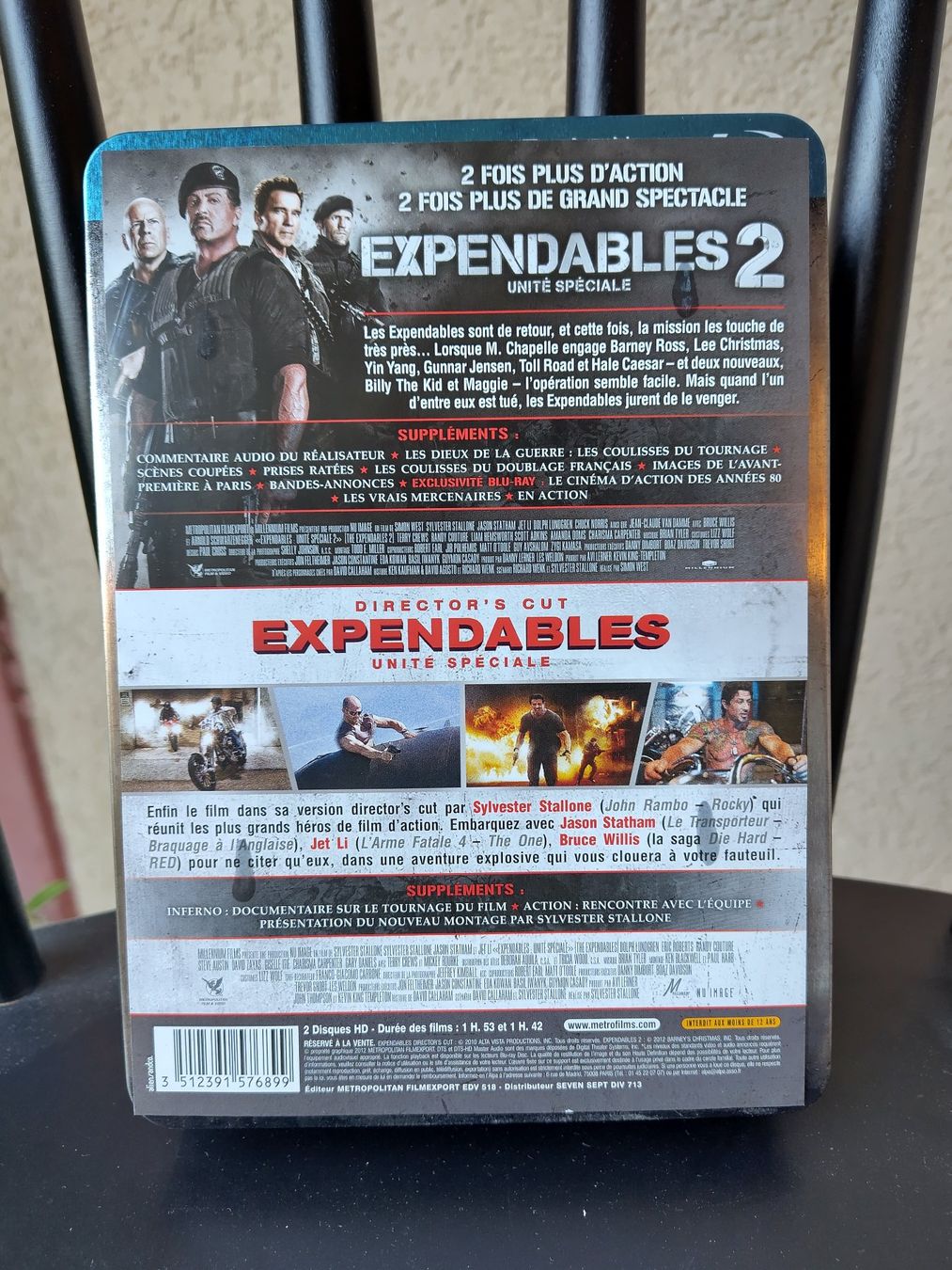 Alle DVDs: Expendables 1 & Expendables 2 – Gebraucht aus Fribourg von Delorean30 1