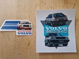 2 Coole Volvo aufkleber