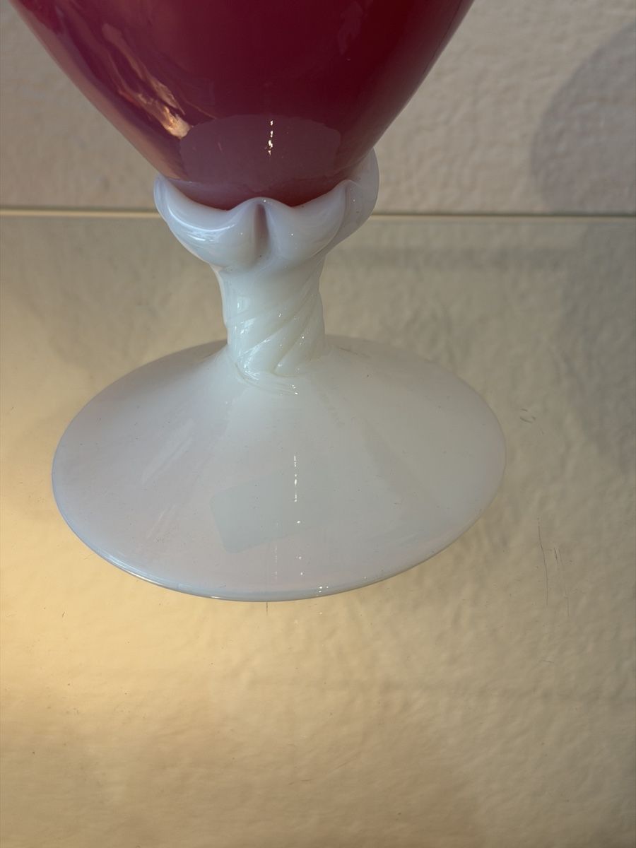 Murano Bicchieri: Vintage Opalglas Vase Murano – Usato da Andermatt venduto da Diadiusdiana 3