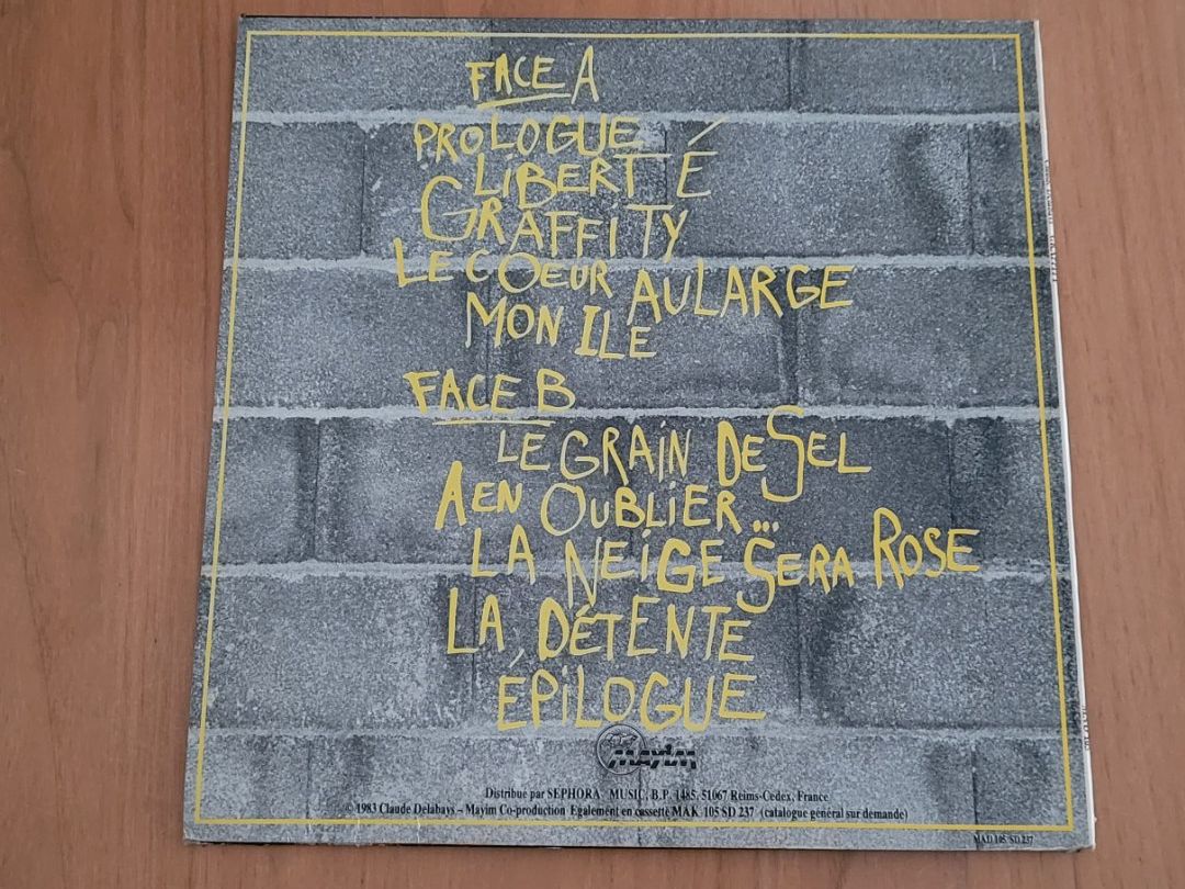 Dischi in vinile: LP  Claude Delabays – Usato da Martigny venduto da MZ-67 1