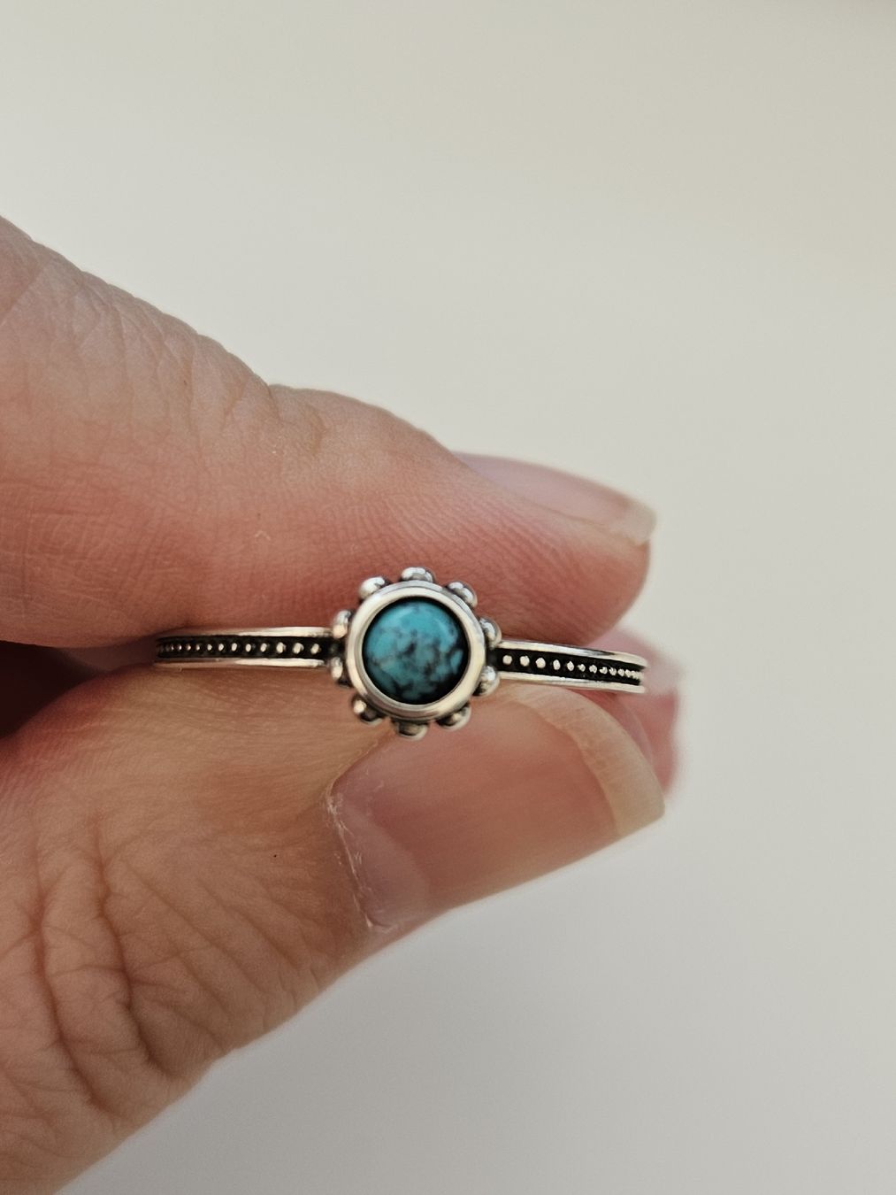 Thomas Sabo Ringe: Thomas Sabo Ring Silber Türkis Grösse 56 – Gebraucht aus Bern von Sabulise