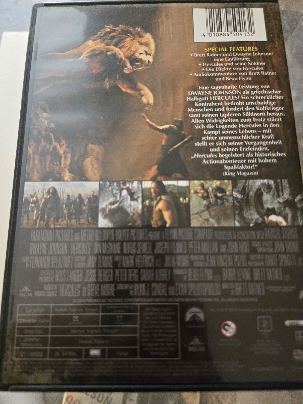 Tutti i DVDs: Hercules DVD – Usato da Bussigny venduto da Kfdlt 1