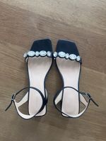 Guess Sandaletten Gr. 40 Schwarz Strass Sommer Schuhe