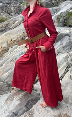 Chic tuta di lana-tgM/L-nuovo-perfetto per autunno 