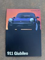 Porsche 911 Giubileo (Jubiläum) Prospekt - 964 - rar