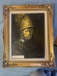 Rembrandt " Der Mann mit dem Goldhelm"